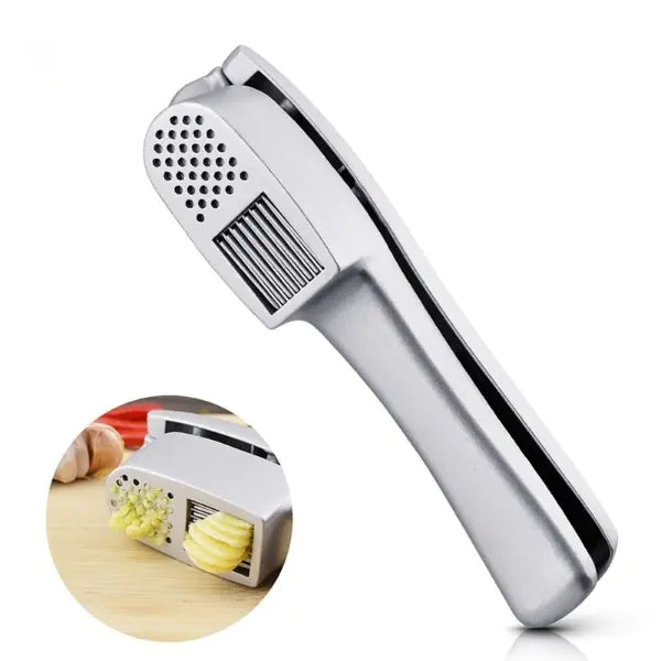 2 in 1 Garlic Press Mincer and Slicer