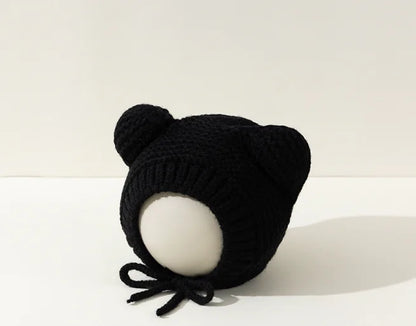 Baby hat Autumn and winter baby woolen hat