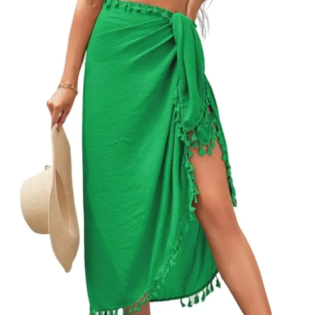 Langer Sarong für den Strand von Damen