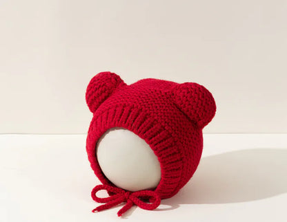 Baby hat Autumn and winter baby woolen hat