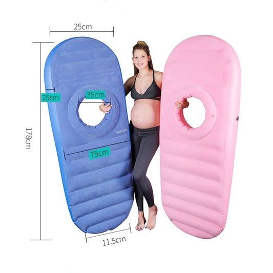 Almohada inflable para la cama de embarazo