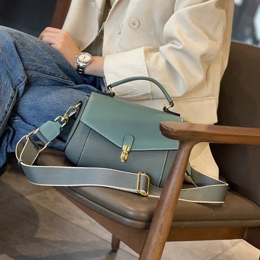 Timeless Elegance Leather Crossbody