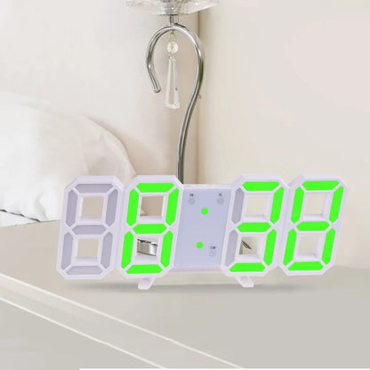 Reloj de pared digital LED 3D para el hogar