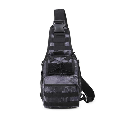 Herren-Rucksack, taktischer Sling-Schultertasche, Molle, Reise-Brusttasche, Outdoor-Wandern