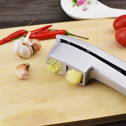 2 in 1 Garlic Press Mincer and Slicer