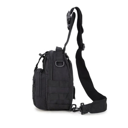 Herren-Rucksack, taktischer Sling-Schultertasche, Molle, Reise-Brusttasche, Outdoor-Wandern