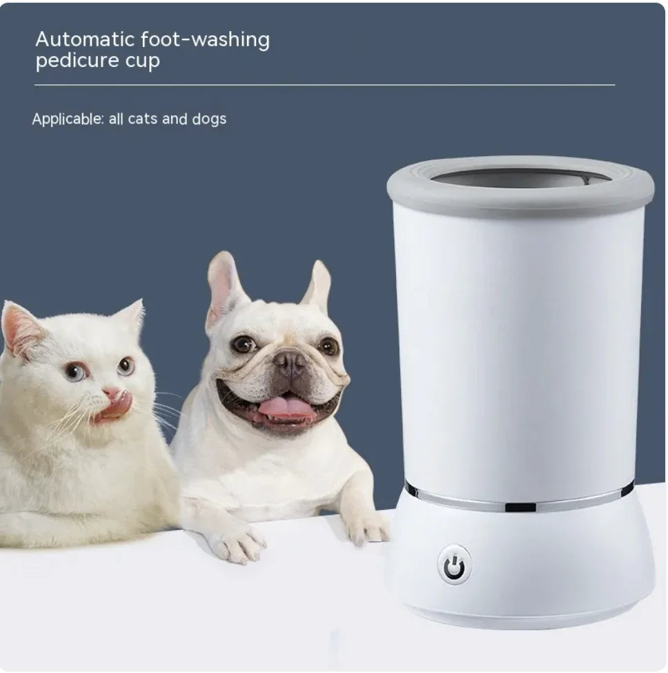 Limpiador automático de patas para perros y gatos