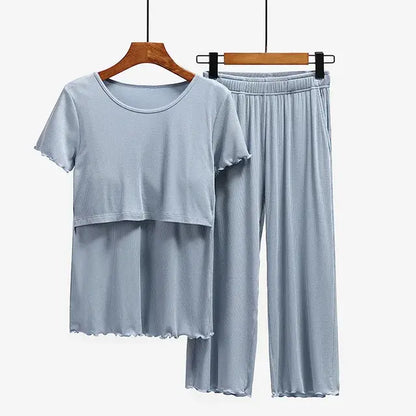 Conjunto de ropa de dormir de maternidad