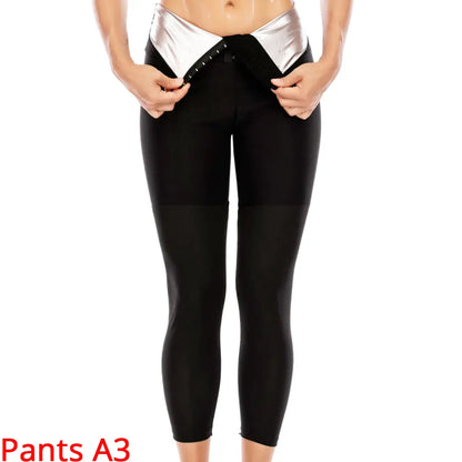 Pantalones moldeadores de cuerpo Moldeadores de sauna Sudor caliente