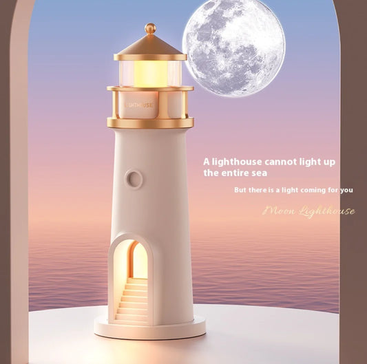 Moonlit Lighthouse Nightlight